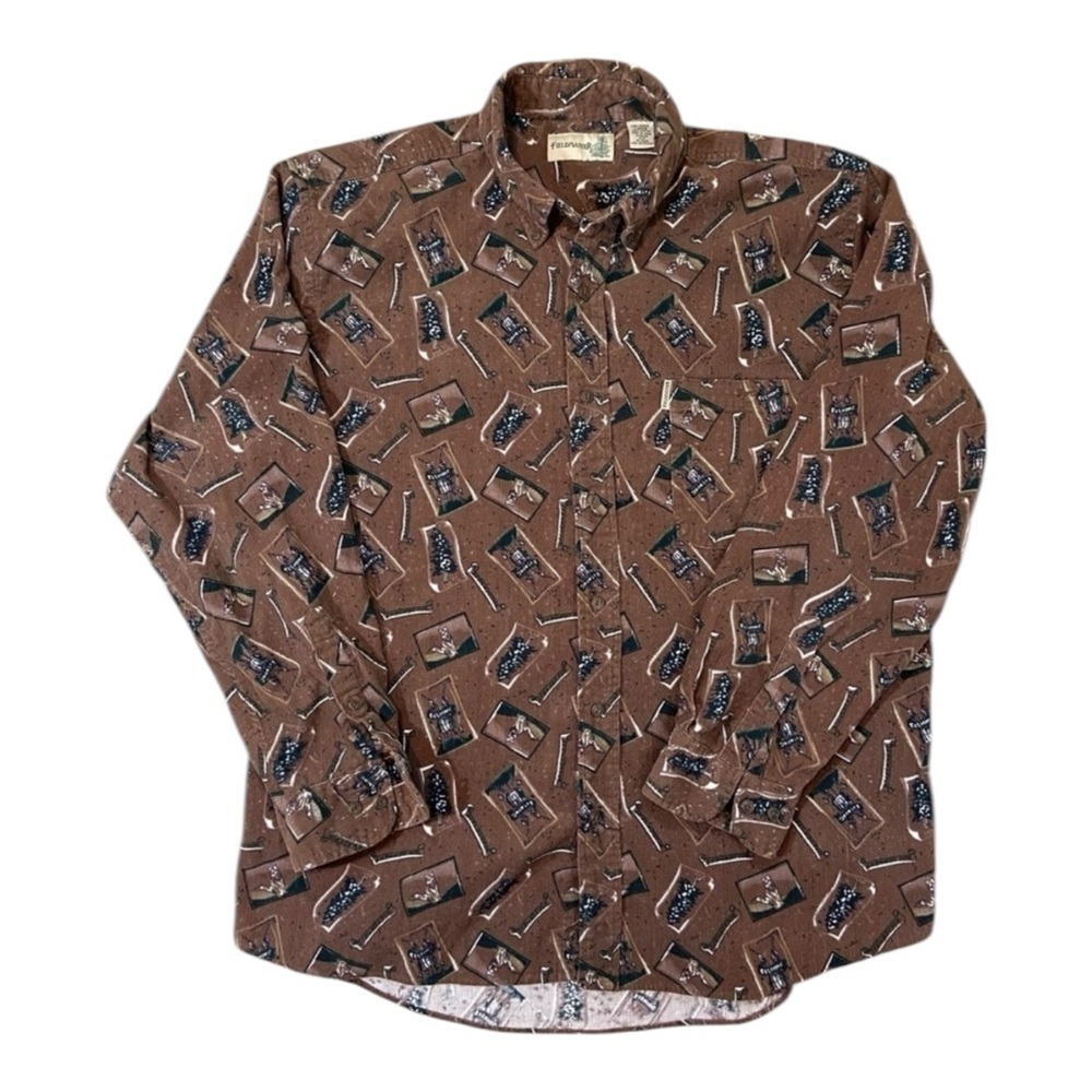 Vintage Fieldmaster corduroy button down shirt